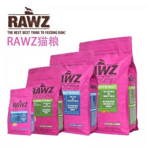 RAWZ罗斯脱水鸡肉三文鱼通用型全猫粮 3.5磅/7.8磅