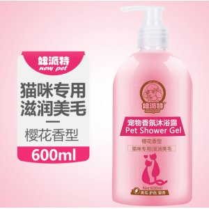 妞派特宠物沐浴露樱花香型600ml