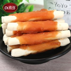 迪迈鸡肉缠奶棒狗狗400g