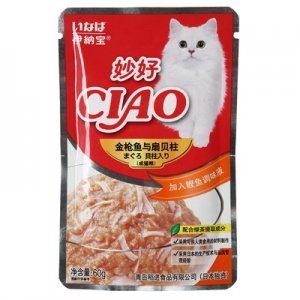 伊纳宝猫鲜肉湿粮包60g