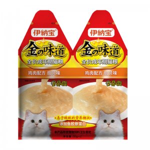 伊纳宝金の味道营养糊猫零食60g