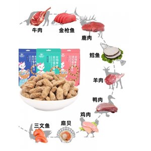 拍拖宝贝冻干生骨肉猫零食200g