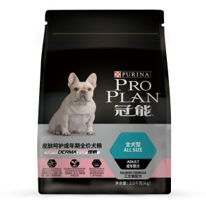 冠能三文鱼配方成年期犬粮2.5kg