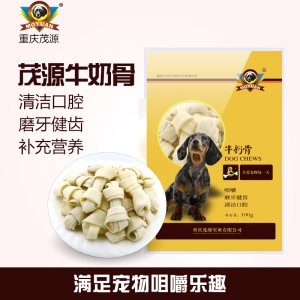 茂源牛奶骨狗狗 4.5寸100g