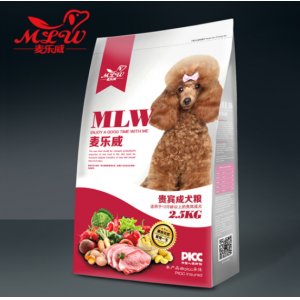 麦乐威贵宾成幼犬粮2.5KG
