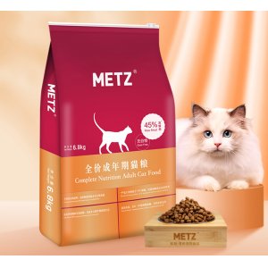 玫斯无谷物生鲜全价成年期通用猫咪猫主粮6.8kg