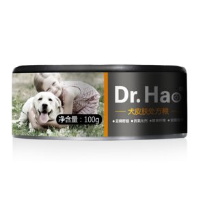 Dr.Hao犬皮肤处方粮犬用处方湿粮100g