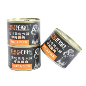 托玛仕犬零食罐-牛肉鸭肉180g