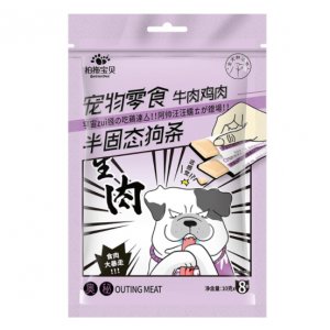 拍拖宝贝 奥秘半固态狗条牛肉+鸡肉（犬）80g