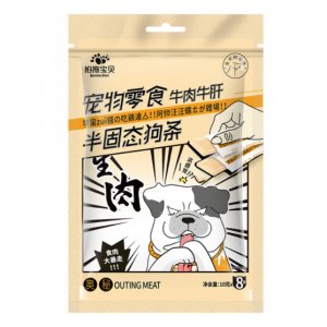 拍拖宝贝奥秘半固态狗条牛肉+牛肝（犬）80g