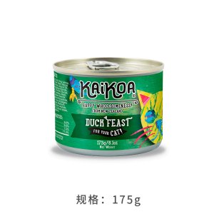 佰芙新西兰原装进口咔蔻鸭肉猫罐头85g/175g