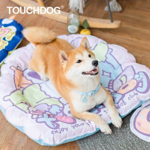Touchdog夏季风卡通多用途热销宠物凝胶冰垫
