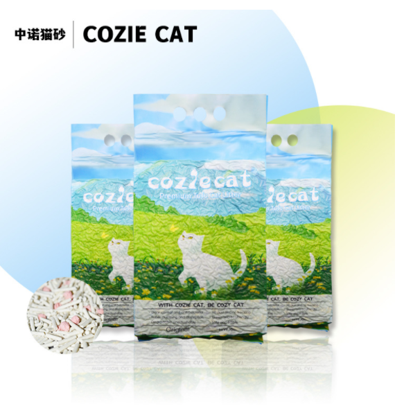 COZIE CAT豆腐猫砂宠物猫砂高效除臭结团无尘2mm